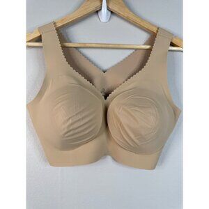 Evelyn & Bobbie The Evelyn Bra Large Nude Wireless Seamless